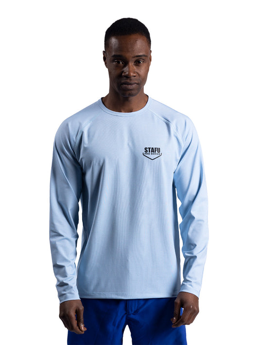 Cyclone UV Korumalı T-Shirt - Açık Mavi - Stafu Pro Series