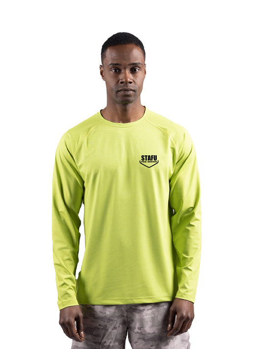 Cyclone UV Korumalı T-Shirt - Neon Yeşil - Stafu Pro Series