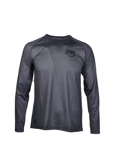 Cyclone V2 Uzun Kollu UV Korumalı T-Shirt – Antrasit