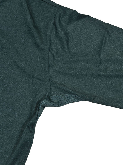 Stratos Kapüşonlu ve Maskeli UPF 40+ Performans T-Shirt - Khaki