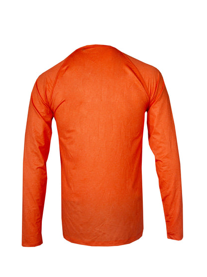 Cyclone V2 Kapüşonlu Uzun Kollu UV Korumalı T-Shirt – Turuncu