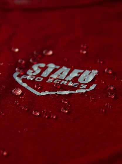 Cyclone V2 Kapüşonlu Uzun Kollu UV Korumalı T-Shirt – Kırmızı