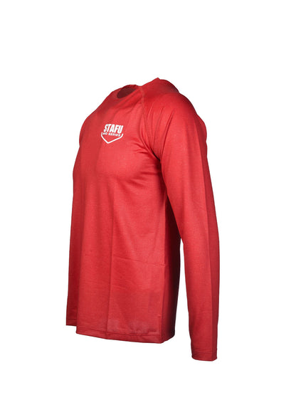 Cyclone V2 Uzun Kollu UV Korumalı T-Shirt – Kırmızı