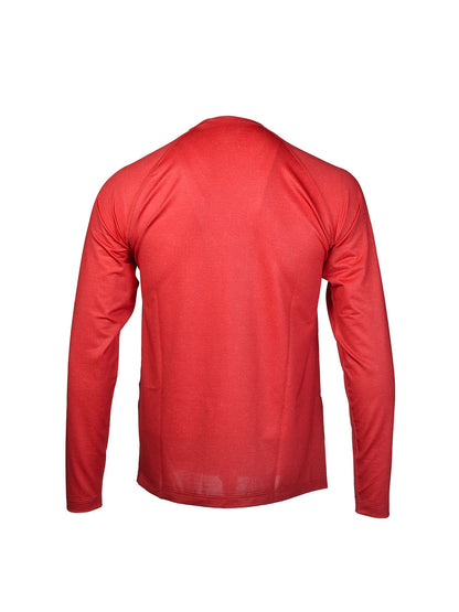Cyclone V2 Uzun Kollu UV Korumalı T-Shirt – Kırmızı