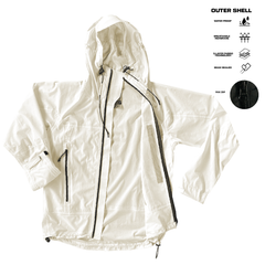 Baffin Outer Shell Jacket - Off-White