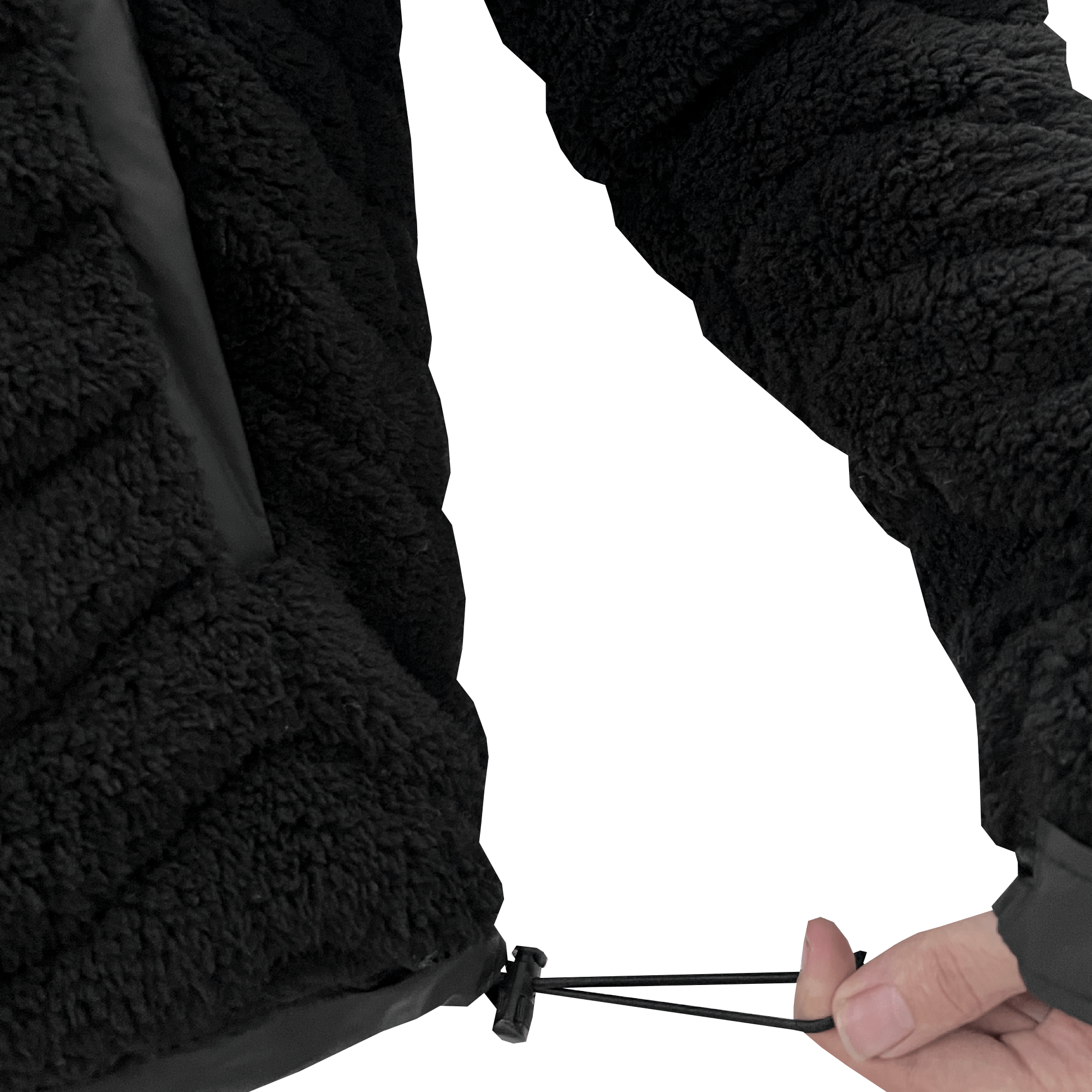 Inuk Sherpa Fleece Jacket - Black