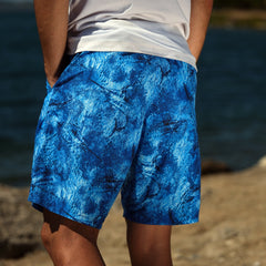 Andaman Off-Shore Short - Marlin Mania -  Blue
