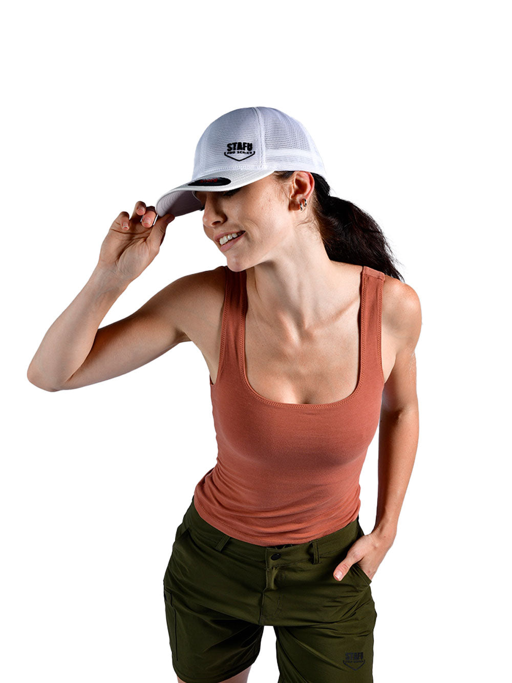 Essence Women's Tank Top - Brick