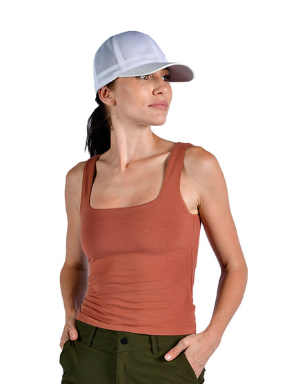 Essence Women's Tank Top - Brick