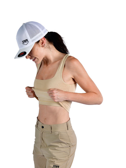 Essence Women's Bra - Beige
