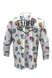 Apex v2 Long Sleeve Fishing Shirt - Cartoon - Grey