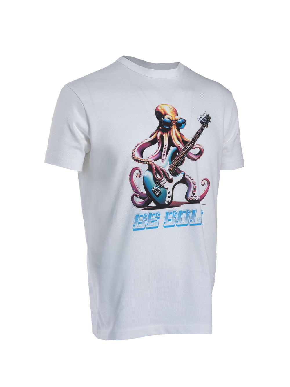 Graphite T-shirt - Guitarist Octopus Patterned