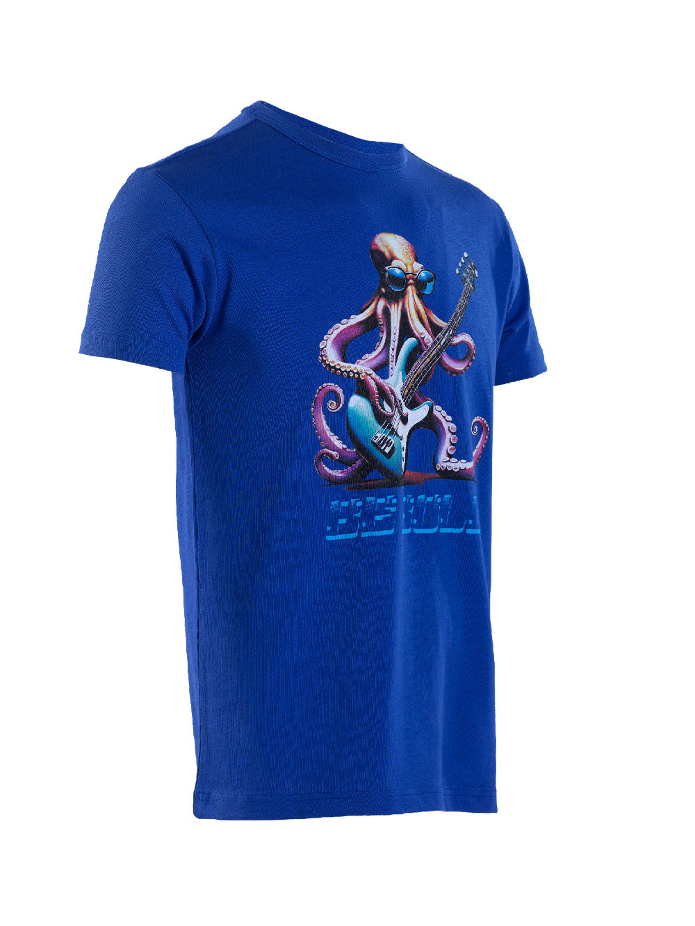 Graphite T-shirt - Guitarist Octopus Patterned