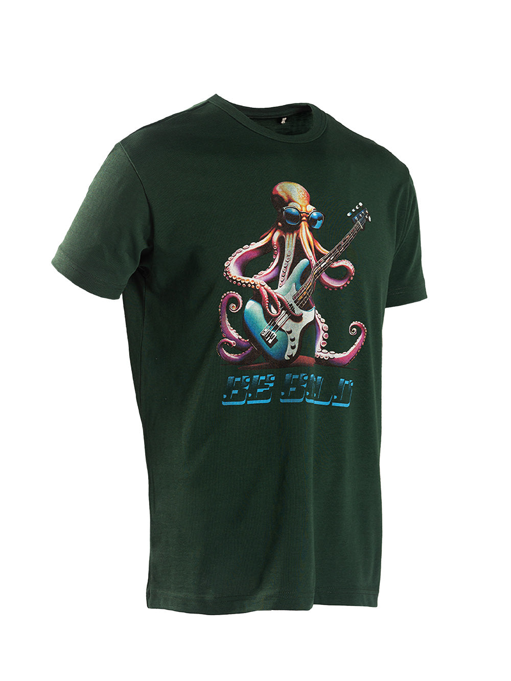 Graphite T-shirt - Guitarist Octopus Patterned