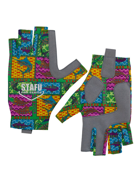Gryph UV-Protected Fingerless Glove -Fish Eye