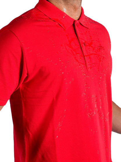 Harbor Short Sleeve Polo - Red