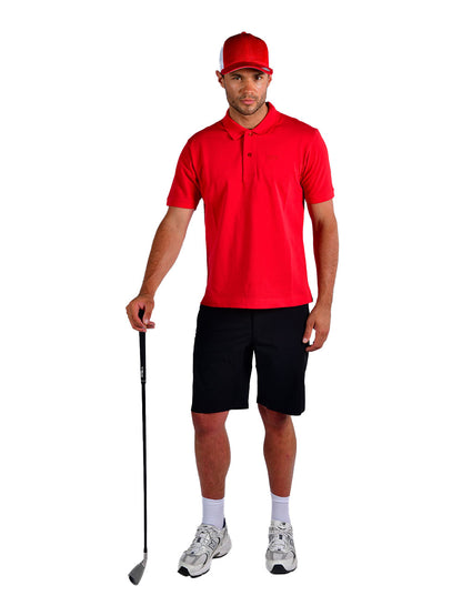 Harbor Short Sleeve Polo - Red