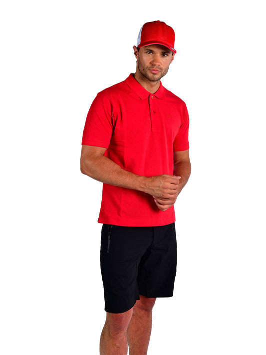Harbor Short Sleeve Polo - Red