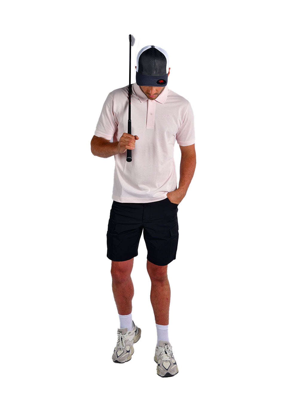 Harbor Polo T-Shirt - Pembe