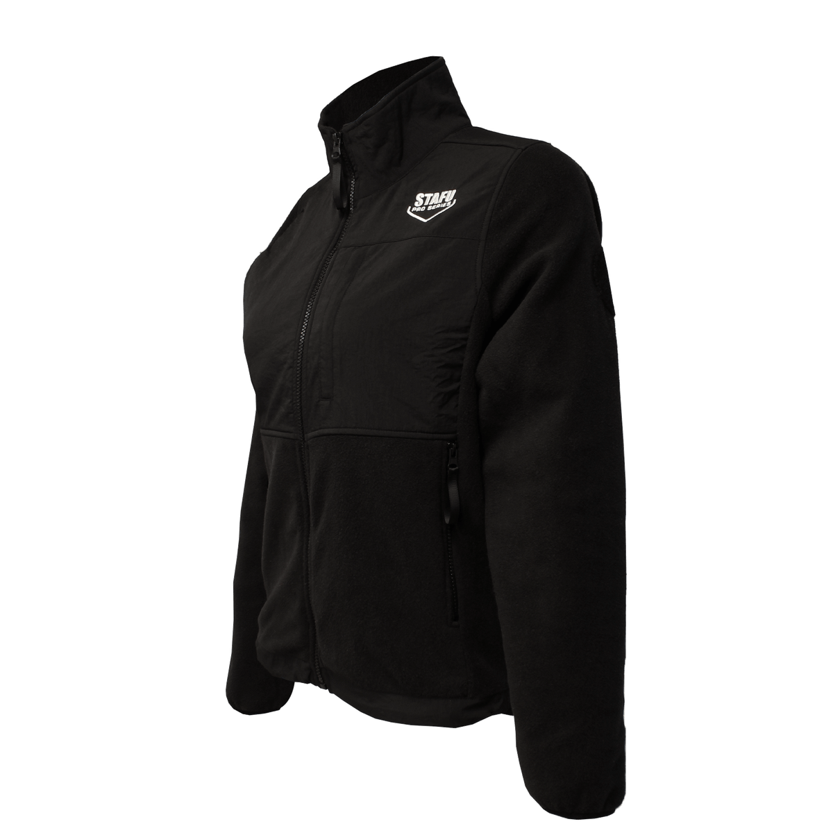 Indus Woman Front Zip Anorak - Black