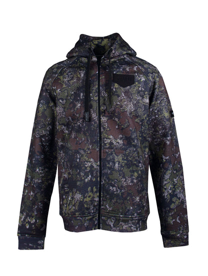 Jedi Fermuarlı Kapüşonlu Sweatshirt -  Bushman Camo