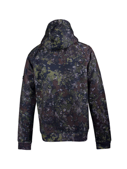 Jedi Fermuarlı Kapüşonlu Sweatshirt -  Bushman Camo