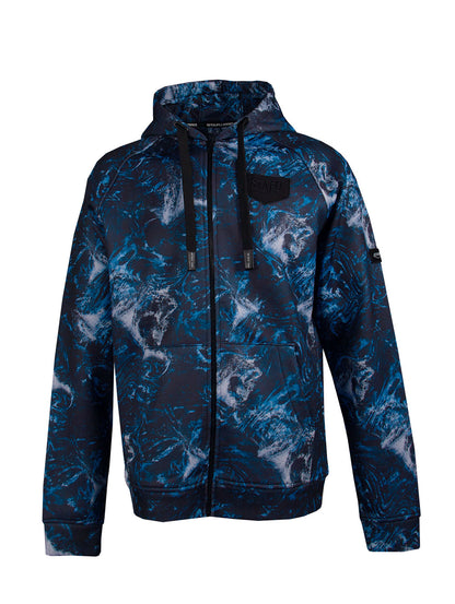 Jedi Fermuarlı Kapüşonlu Sweatshirt -  Dark Storm