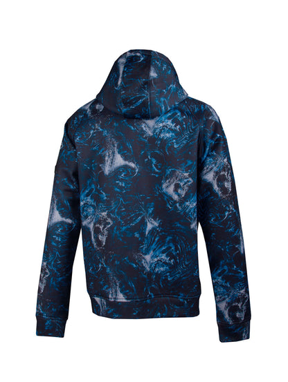 Jedi Fermuarlı Kapüşonlu Sweatshirt -  Dark Storm