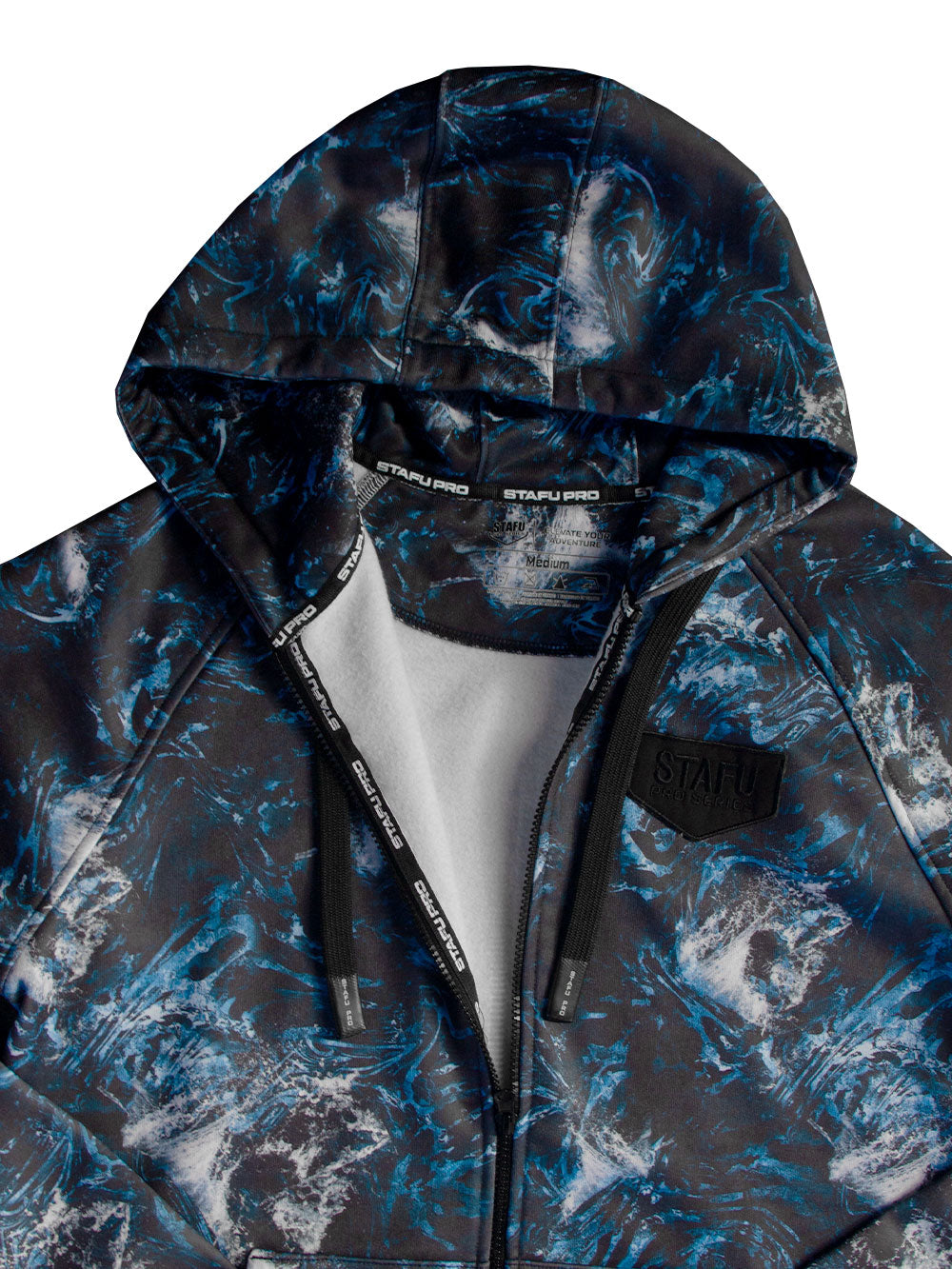 Jedi Fermuarlı Kapüşonlu Sweatshirt -  Dark Storm