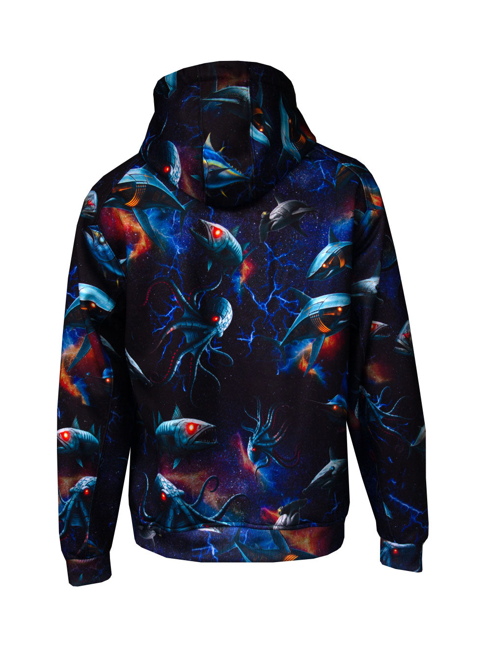 Jedi Fermuarlı Kapüşonlu Sweatshirt - Droid
