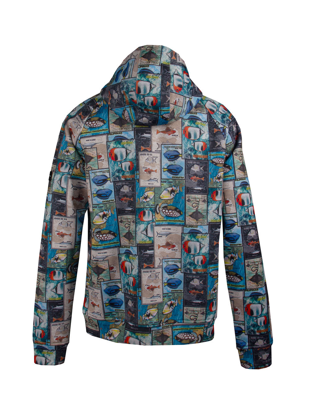 Jedi Fermuarlı Kapüşonlu Sweatshirt - Stamp