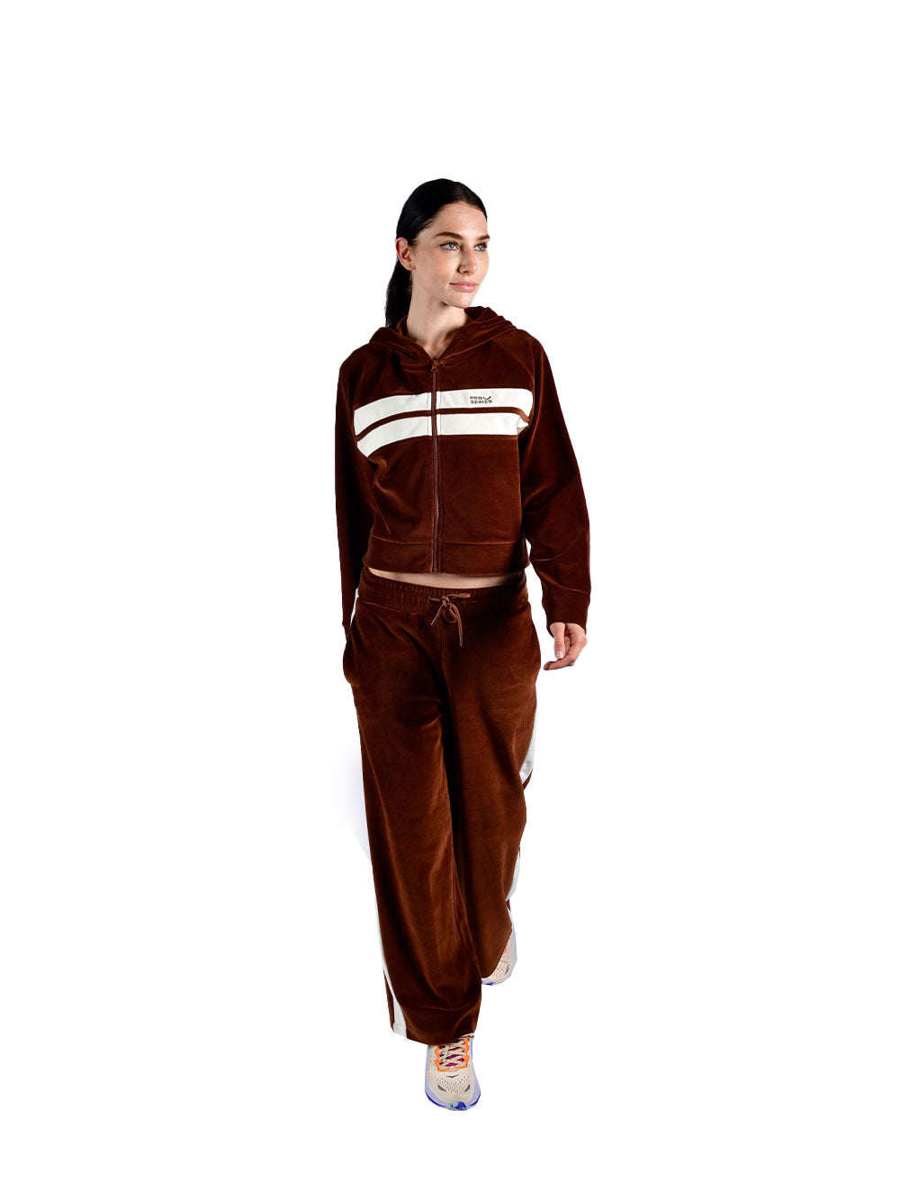 Velora Kapüşonlu Fermuarlu Kadın Sweatshirt