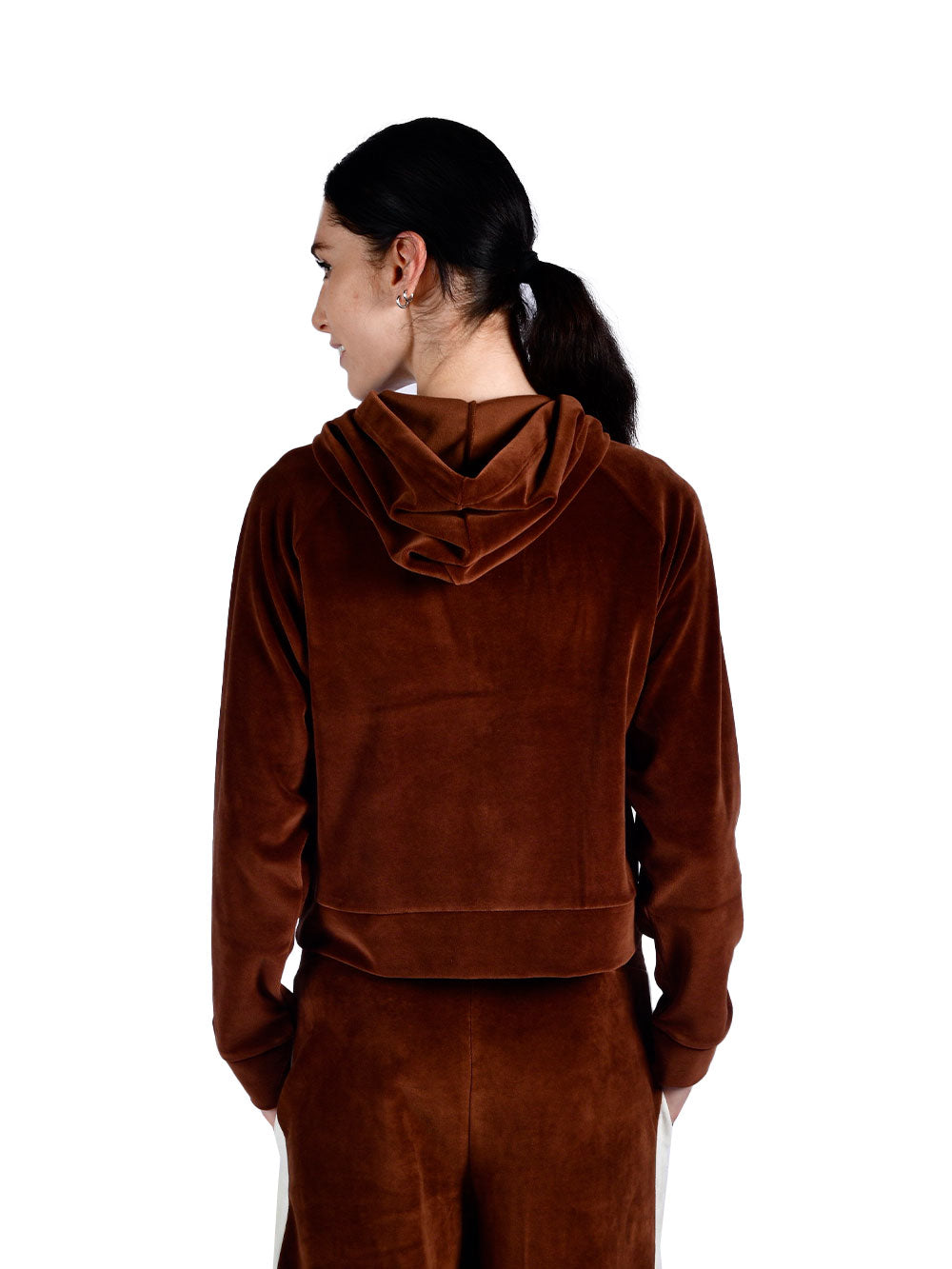 Velora Kapüşonlu Fermuarlu Kadın Sweatshirt