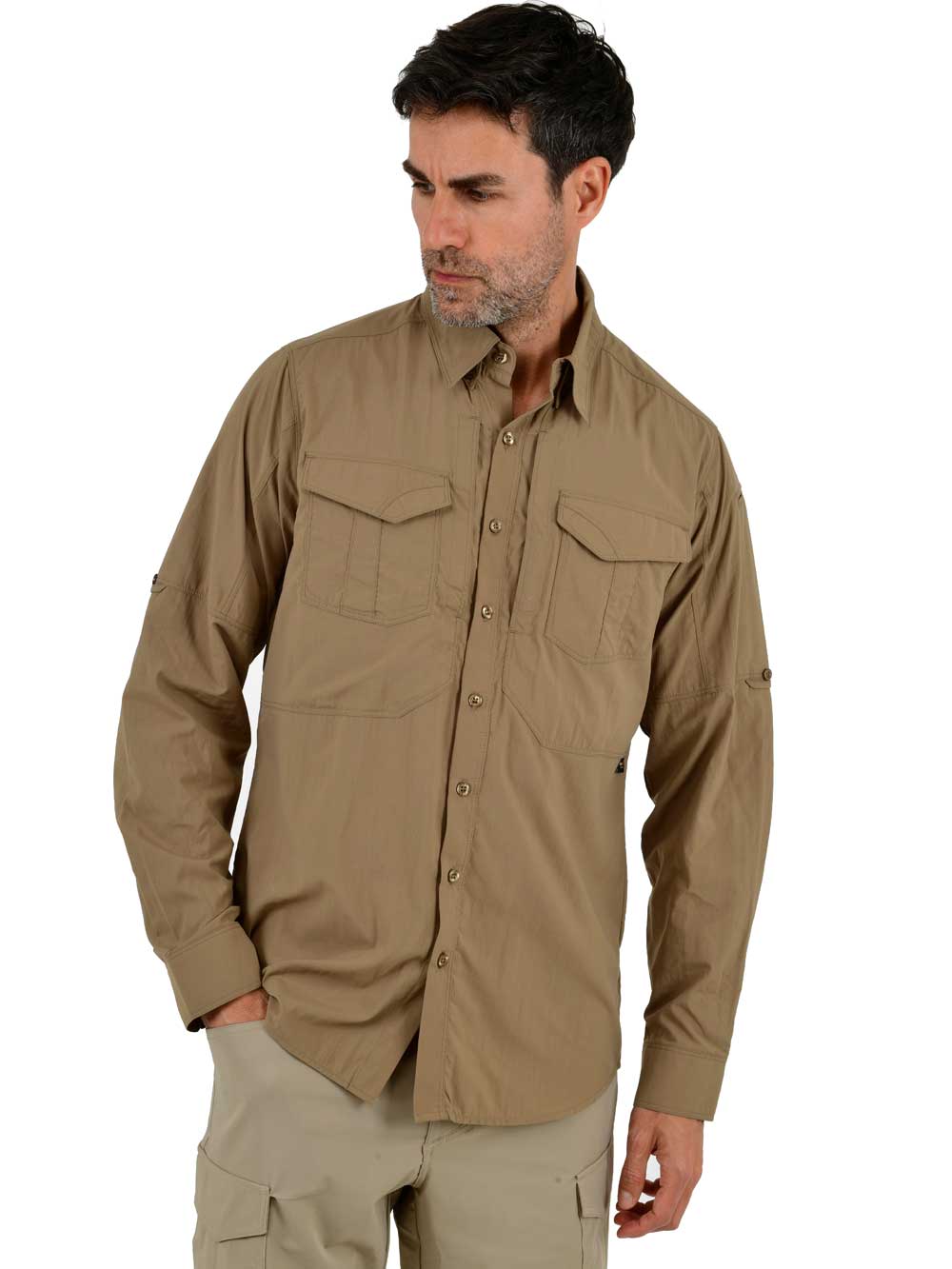 Kavron Cordura Teknik Gömlek  - Bej