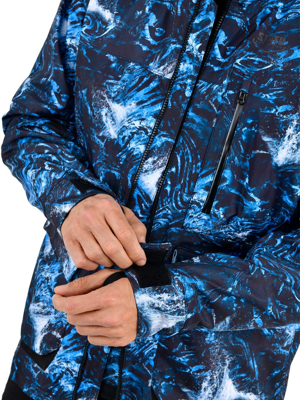 Khumbu Full Zip Hooded Rainwear - Dark Storm - Stafu Pro Series