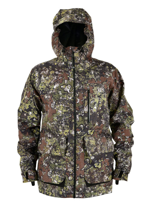Khumbu Full Zip Hooded Rainwear - Bushman Camo - Stafu Pro Series