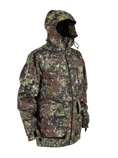 Khumbu Full Zip Hooded Rainwear - Bushman Camo - Stafu Pro Series