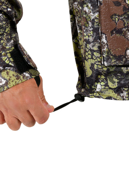 Khumbu Full Zip Hooded Rainwear - Bushman Camo - Stafu Pro Series