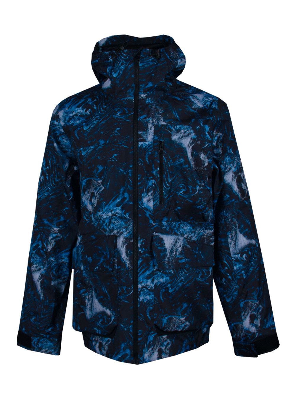 Khumbu Full Zip Hooded Rainwear - Dark Storm - Stafu Pro Series
