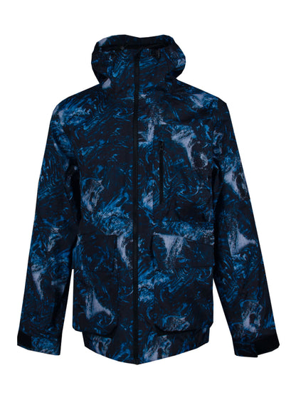 Khumbu Full Zip Hooded Rainwear - Dark Storm - Stafu Pro Series