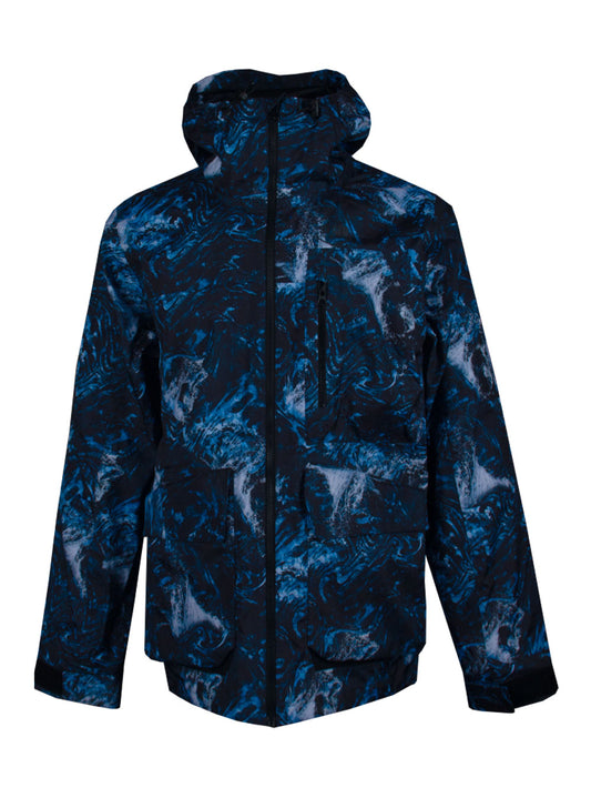 Khumbu Full Zip Hooded Rainwear - Dark Storm - Stafu Pro Series