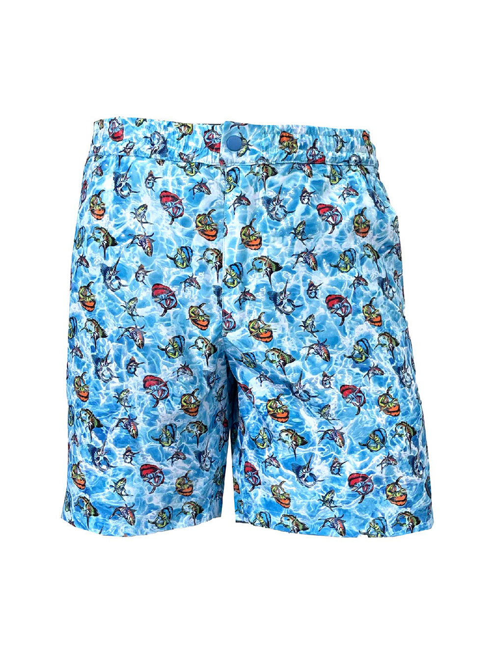 Latitude Swimsuit Shorts - Cartoon Blue