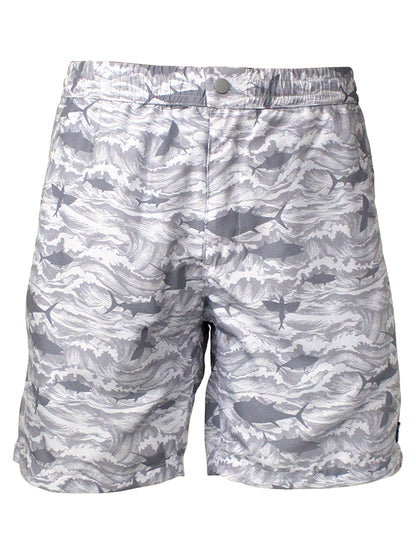 Latitude Swimsuit Shorts - Signature White
