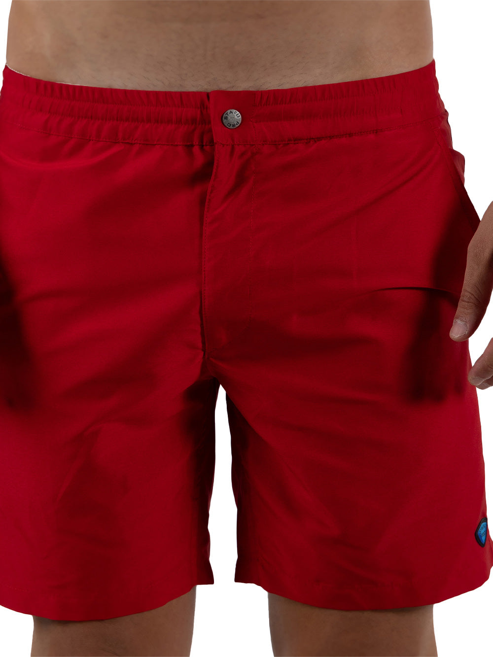 Latitude Swimsuit Shorts - Red
