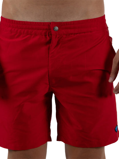 Latitude Swimsuit Shorts - Red
