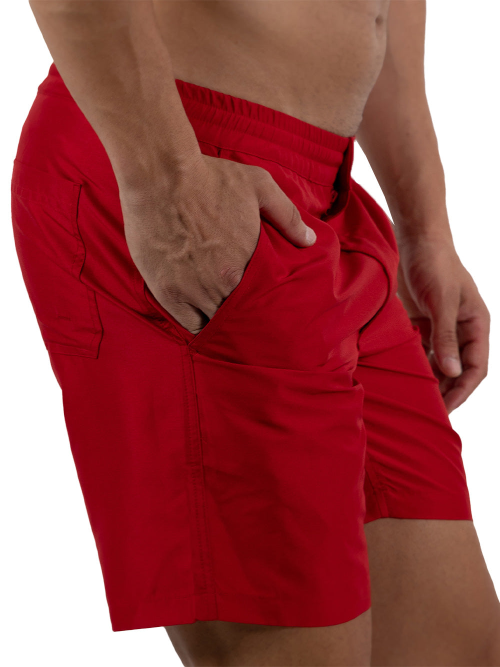 Latitude Swimsuit Shorts - Red