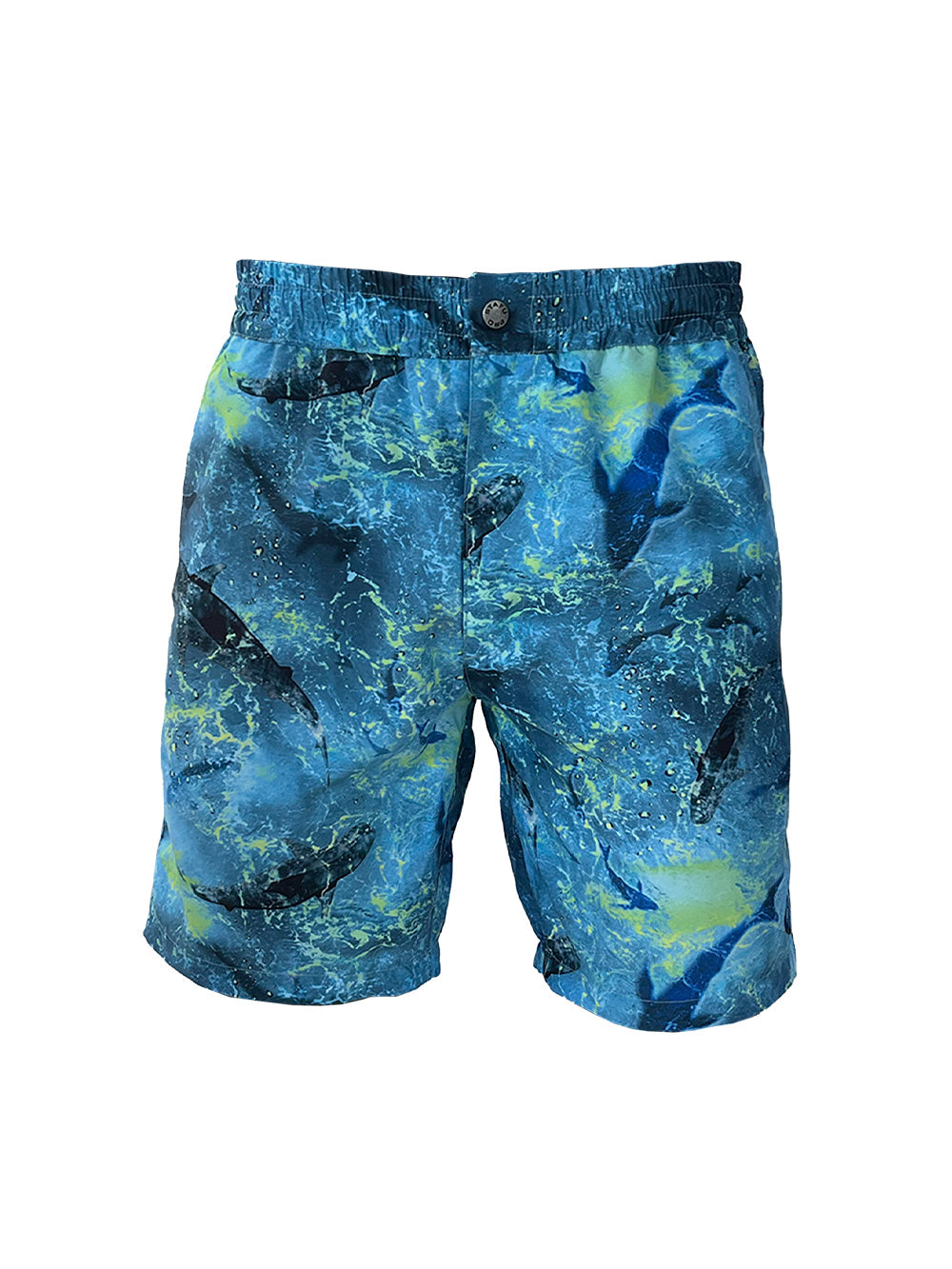 Latitude Mayo Şort - Shark Blue Lime