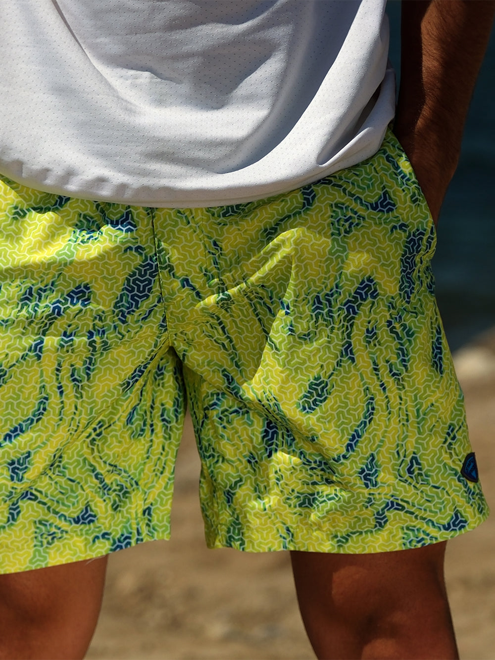 Latitude Mayo Şort - Trophy Lime - Stafu Pro Series