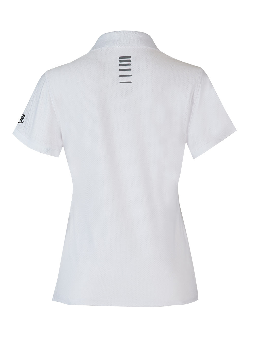 League Women's UV Protection Performance Polo Neck T-shirt - White 