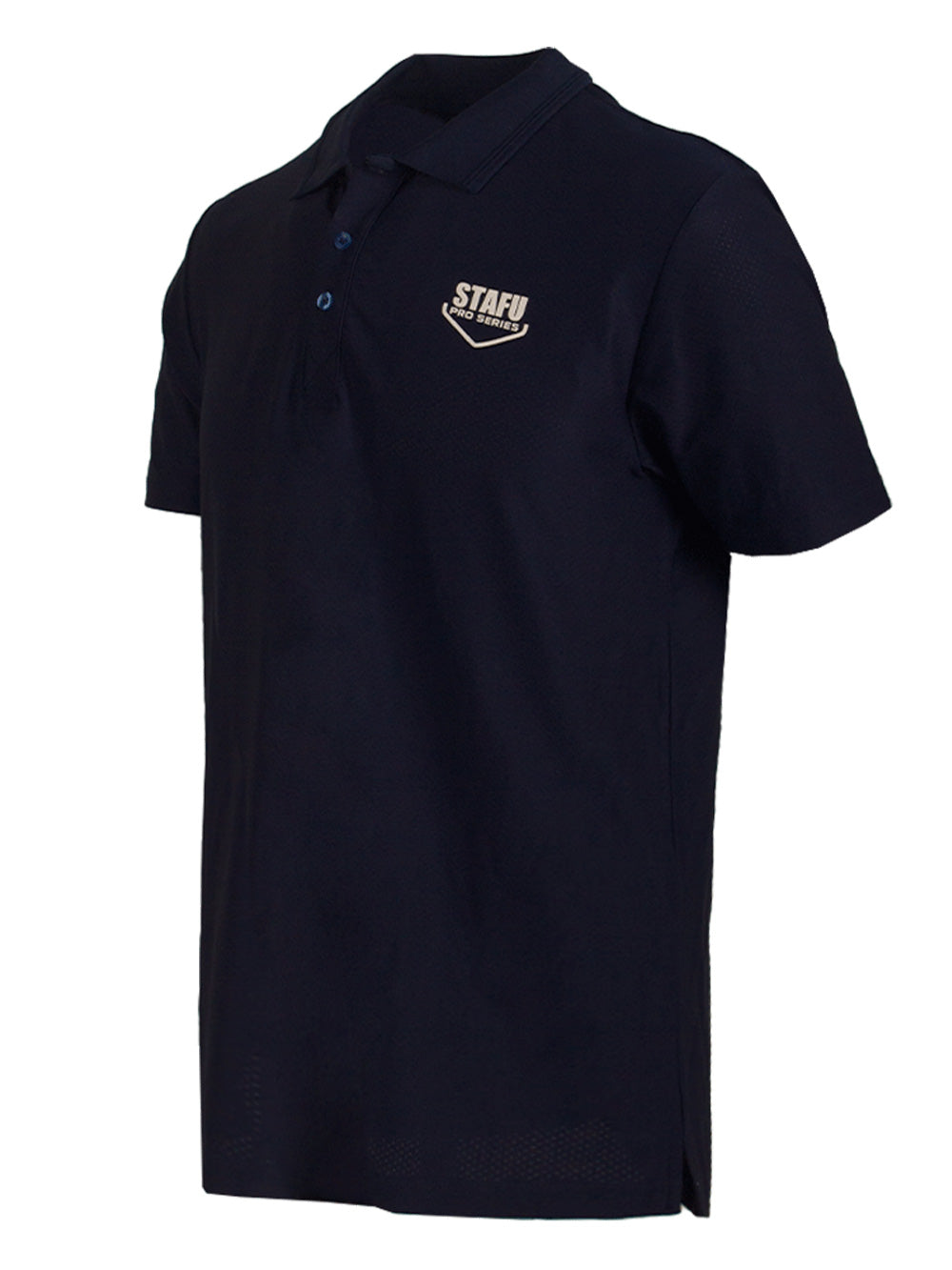 League UV Korumalı Performans Polo Yaka T-shirt - Lacivert - Stafu Pro Series